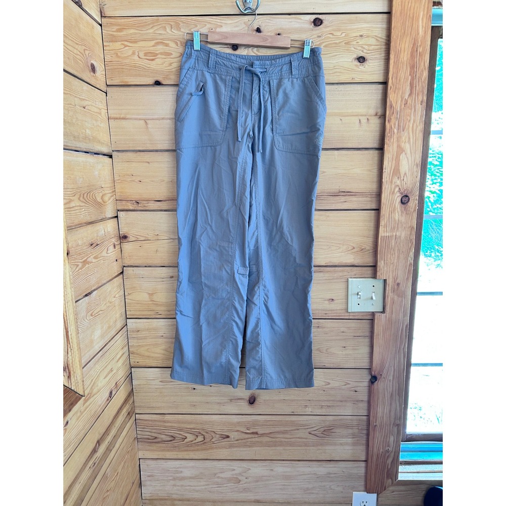 The North Face Cargo Pants‎ Womens Size 6 Grey Utility Gorpcore Hiking Outdoor